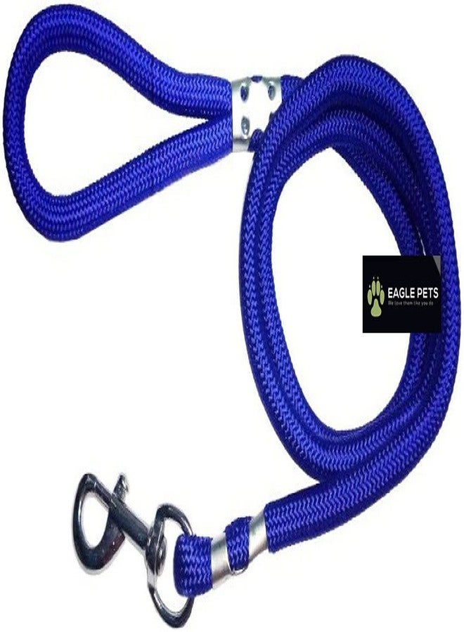 EAGLE PETS Set of Dog Harness & Rope for Pets, Adjustable Padded Body Belt (Blue, Large) - Image 2